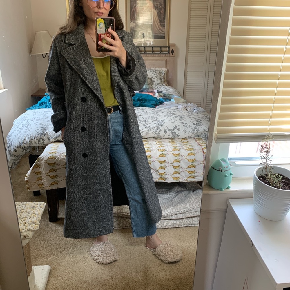 Vintage wool winter coat